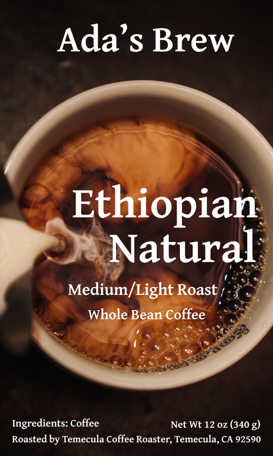 Ethiopia Natural - Medium/Light Roast