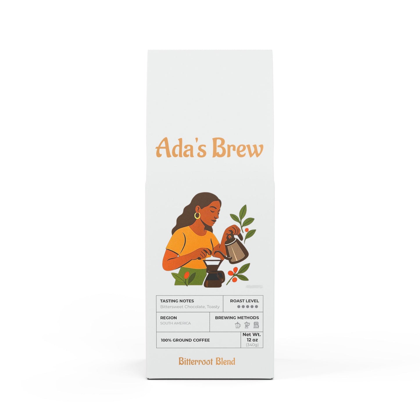 Bitterroot Coffee Blend (Dark French Roast)